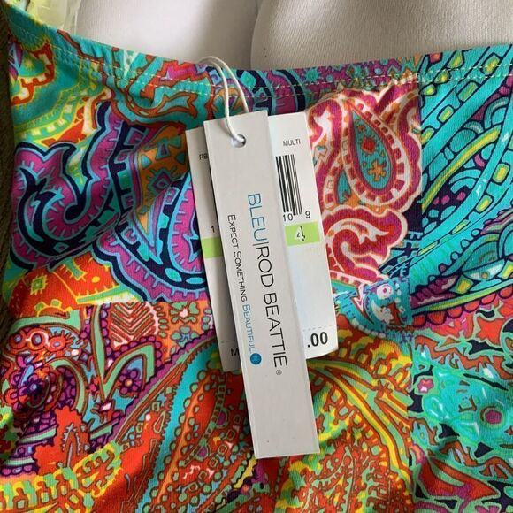 Blue Rod Beattie woman’s swim top with removable straps attached - Picture 4 of 5